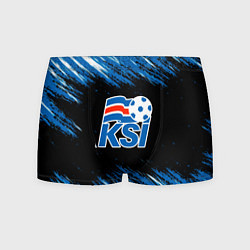 Трусы-боксеры мужские KSI ICELAND - сборная, цвет: 3D-принт