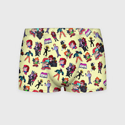 Трусы-боксеры мужские Friday Night Funkin - все герои, цвет: 3D-принт