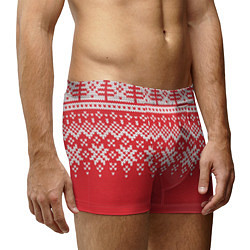 Трусы-боксеры мужские Knitted Pattern, цвет: 3D-принт — фото 2
