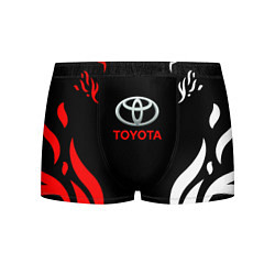 Трусы-боксеры мужские Автомобиль Toyota, цвет: 3D-принт