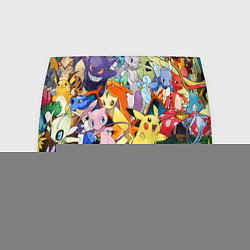 Трусы-боксеры мужские АНИМЕ, ПОКЕМОНЫ ВСЕ ПЕРСОНАЖИ POKEMON, цвет: 3D-принт
