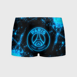 Трусы-боксеры мужские PSG NEON STYLE SPORT ПСГ НЕОН, цвет: 3D-принт