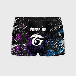 Мужские трусы Free Fire новогодний