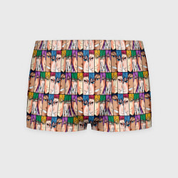 Трусы-боксеры мужские Баскетбол Куроко лица, цвет: 3D-принт