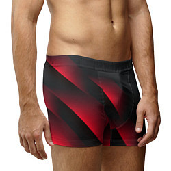 Трусы-боксеры мужские Red Fade 3D Красный градиент, цвет: 3D-принт — фото 2