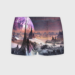 Трусы-боксеры мужские Cosmic fantasy art, цвет: 3D-принт