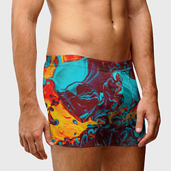 Трусы-боксеры мужские Каляка-маляка, цвет: 3D-принт — фото 2