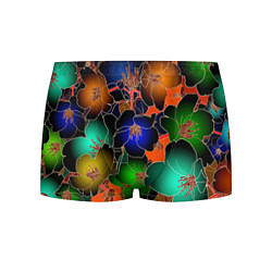 Трусы-боксеры мужские Vanguard floral pattern Summer night Fashion trend, цвет: 3D-принт