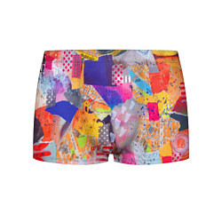 Трусы-боксеры мужские Patchwork quilt Fashion trend, цвет: 3D-принт