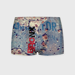 Трусы-боксеры мужские Старая кирпичная стена - Bronx, цвет: 3D-принт
