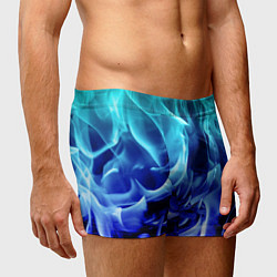 Трусы-боксеры мужские Огненный неоновый градиент, цвет: 3D-принт — фото 2