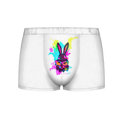 Трусы-боксеры мужские Rabbit casuall, цвет: 3D-принт