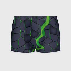 Мужские трусы Зелёный неон