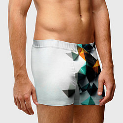 Трусы-боксеры мужские Кубики текстура, цвет: 3D-принт — фото 2