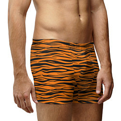 Трусы-боксеры мужские Тигра, цвет: 3D-принт — фото 2