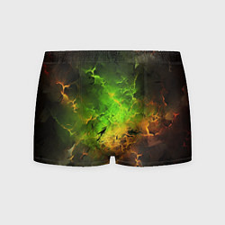 Трусы-боксеры мужские Зеленый туман, цвет: 3D-принт
