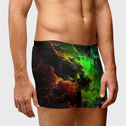 Трусы-боксеры мужские Зеленое небо, цвет: 3D-принт — фото 2
