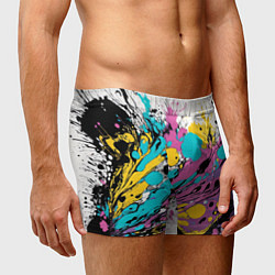 Трусы-боксеры мужские Топливные узоры, цвет: 3D-принт — фото 2
