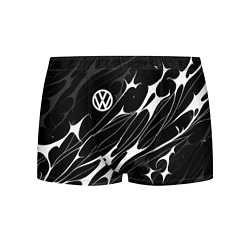 Трусы-боксеры мужские Volkswagen - острые линии, цвет: 3D-принт