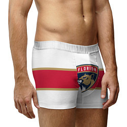 Трусы-боксеры мужские Florida panthers - uniform - hockey, цвет: 3D-принт — фото 2