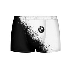 Трусы-боксеры мужские BMW - black and white, цвет: 3D-принт