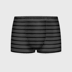 Трусы-боксеры мужские Атмосфера паттерн черный, цвет: 3D-принт