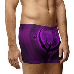 Трусы-боксеры мужские Quake фиолетовый, цвет: 3D-принт — фото 2