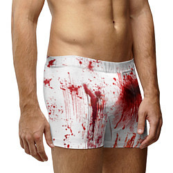Трусы-боксеры мужские Брызги крови, цвет: 3D-принт — фото 2