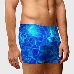 Трусы-боксеры мужские Чистая вода океаны, цвет: 3D-принт — фото 2