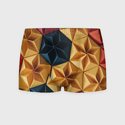 Трусы-боксеры мужские Ромбовое вдохновение, цвет: 3D-принт