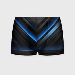 Мужские трусы Оттенки синего абстракция