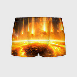 Трусы-боксеры мужские Солнечная плазма вспышки, цвет: 3D-принт