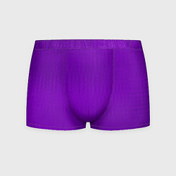 Трусы-боксеры мужские Фиолетовый текстурированный, цвет: 3D-принт