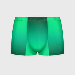 Трусы-боксеры мужские Яркий зеленый градиентный комбинированный фон, цвет: 3D-принт