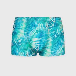 Мужские трусы Морская абстракция аммонит