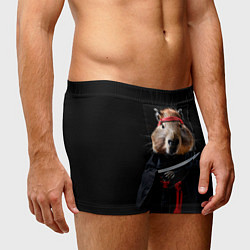 Трусы-боксеры мужские Капибара ниндзя, цвет: 3D-принт — фото 2