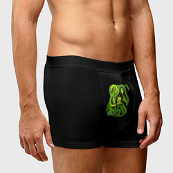 Трусы-боксеры мужские Змеиный клубок символ 2025, цвет: 3D-принт — фото 2