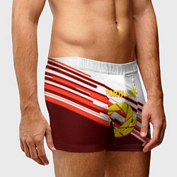 Трусы-боксеры мужские Portal geometry game, цвет: 3D-принт — фото 2