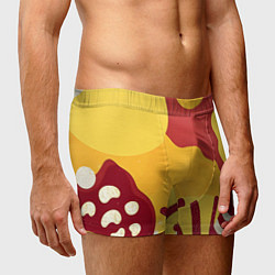 Трусы-боксеры мужские Жаркий африканский паттерн, цвет: 3D-принт — фото 2