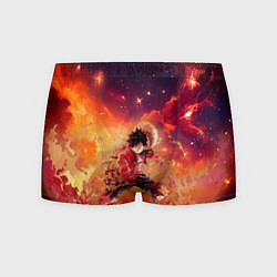 Трусы-боксеры мужские Fire Luffy - One Piece, цвет: 3D-принт