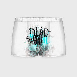 Трусы-боксеры мужские Dead by april краски, цвет: 3D-принт