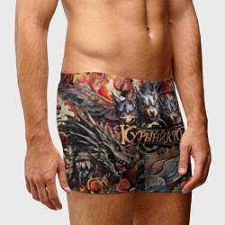 Трусы-боксеры мужские Кукрыниксы и мифические существа, цвет: 3D-принт — фото 2