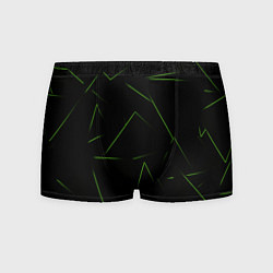 Трусы-боксеры мужские Color green line, цвет: 3D-принт