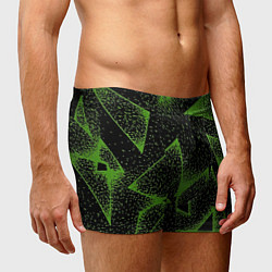 Трусы-боксеры мужские Triangles with dots, цвет: 3D-принт — фото 2