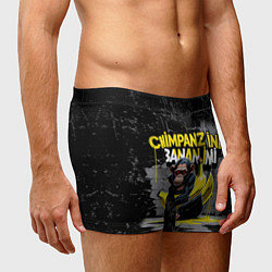 Трусы-боксеры мужские Итальянские мемы шаманзини бананини, цвет: 3D-принт — фото 2