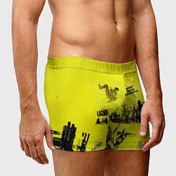 Трусы-боксеры мужские Лазарь аниме обложка, цвет: 3D-принт — фото 2