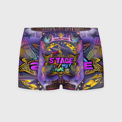 Трусы-боксеры мужские Stage, цвет: 3D-принт