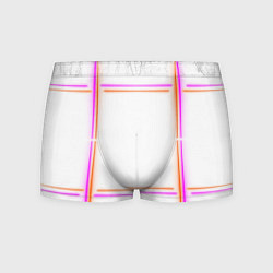Мужские трусы Neon white orange pink