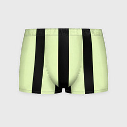Мужские трусы Color light green black line