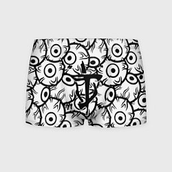 Трусы-боксеры мужские Doom глаза монстра, цвет: 3D-принт